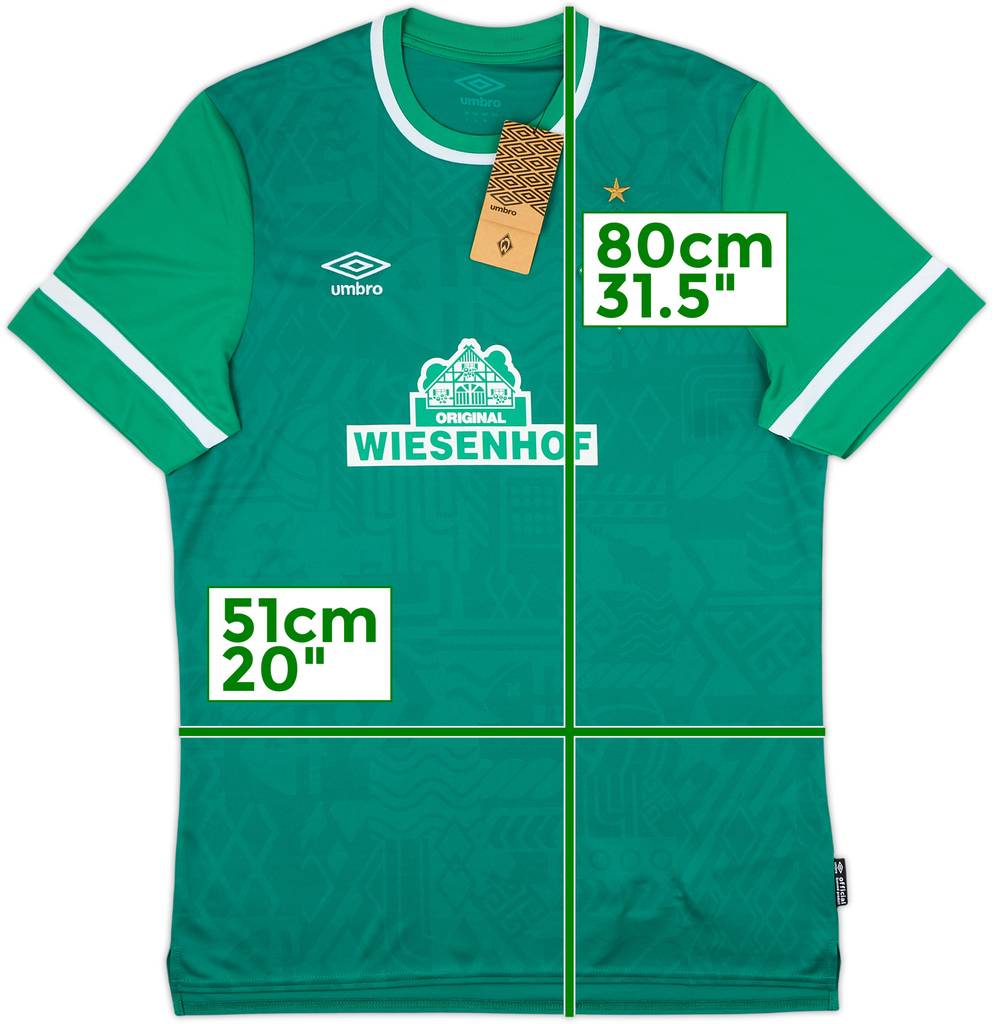 2021-22 Werder Bremen Home Shirt (L)