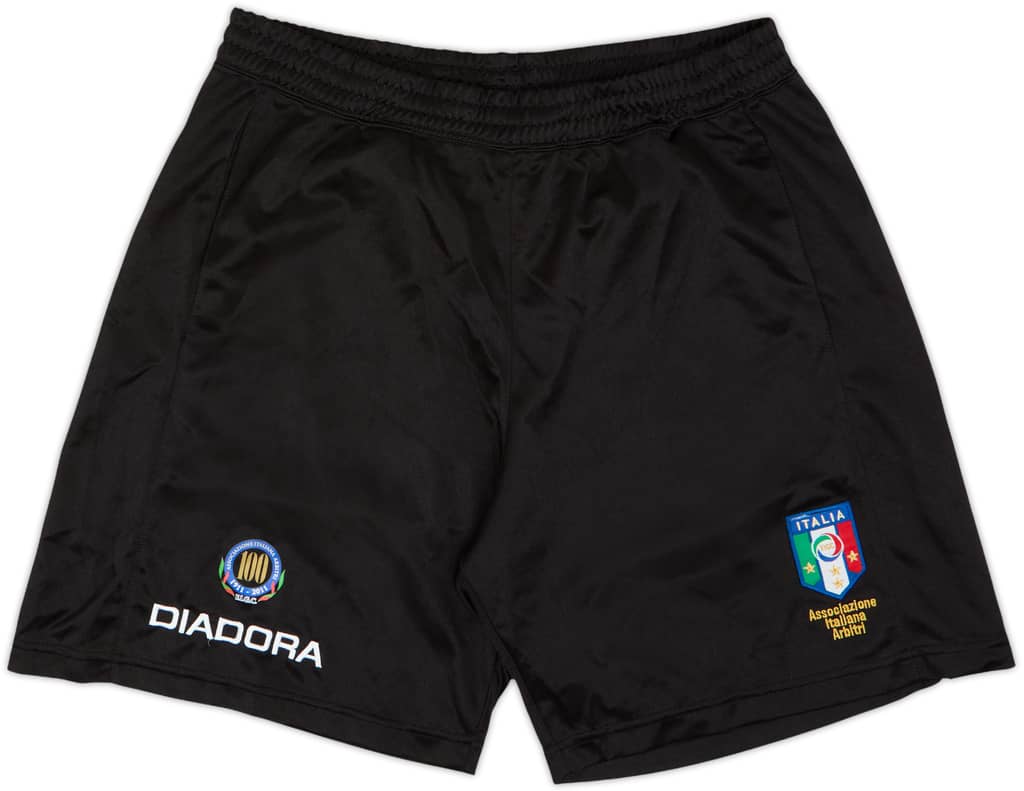 2000s Italy Diadora Referee Shorts - 8/10 - (L)