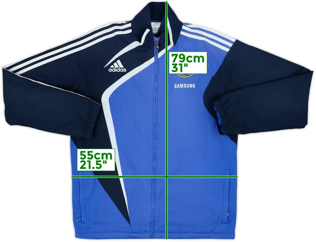 2009-10 Chelsea adidas Track Jacket - 6/10 - (M)