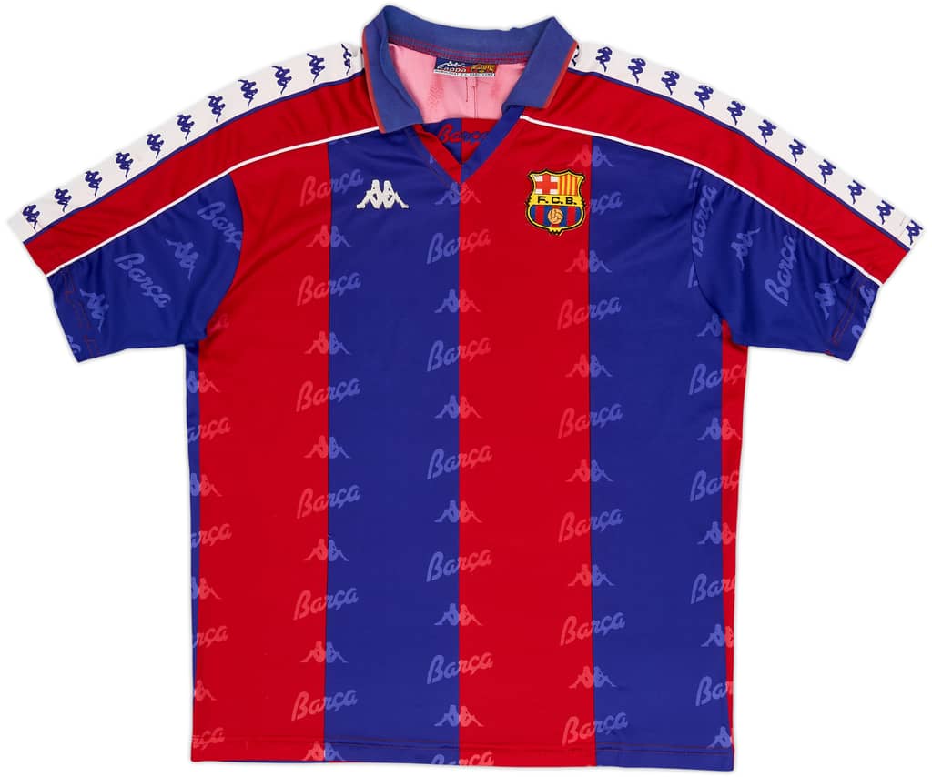 1992-95 Barcelona Home Shirt - 7/10 - (L)