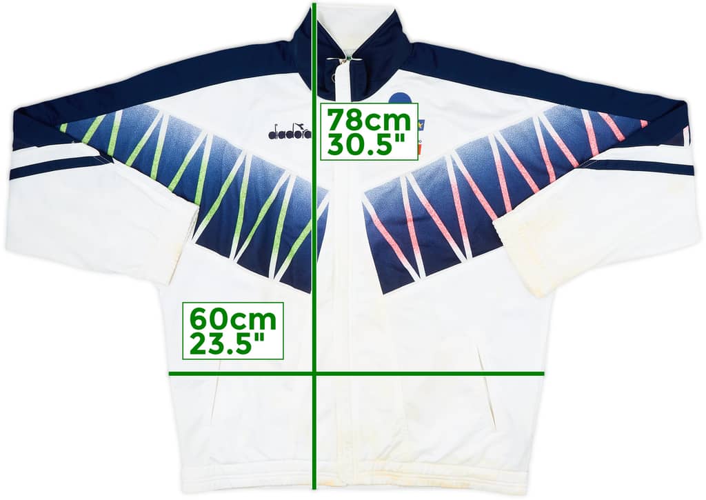1994 Italy Diadora Track Jacket - 4/10 - (L)
