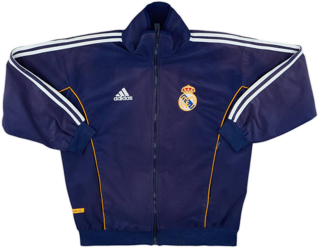 1999-00 Real Madrid adidas Track Jacket - 6/10 - (XL.Boys)