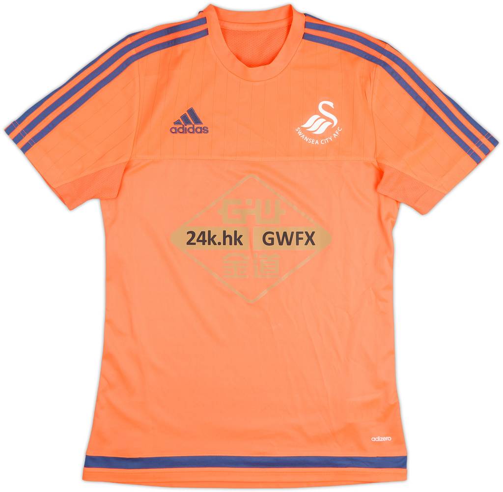 2015-16 Swansea adizero Training Shirt - 8/10 - (S)