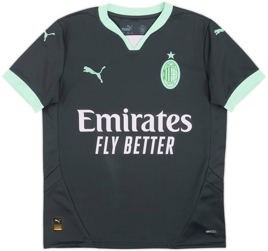 2024-25 AC Milan Third Shirt - 10/10 - (L.Boys)