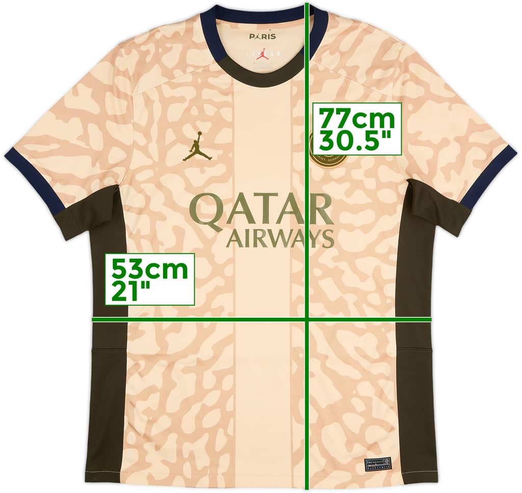 2023-24 Paris Saint-Germain Fourth Shirt - 8/10 - (L)