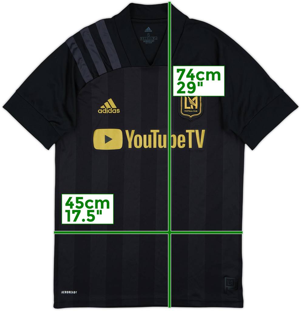 2020 LA FC Home Shirt - 8/10 - (S)