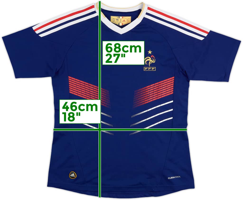 2009-10 France Home Shirt - 7/10 - (Women's M)