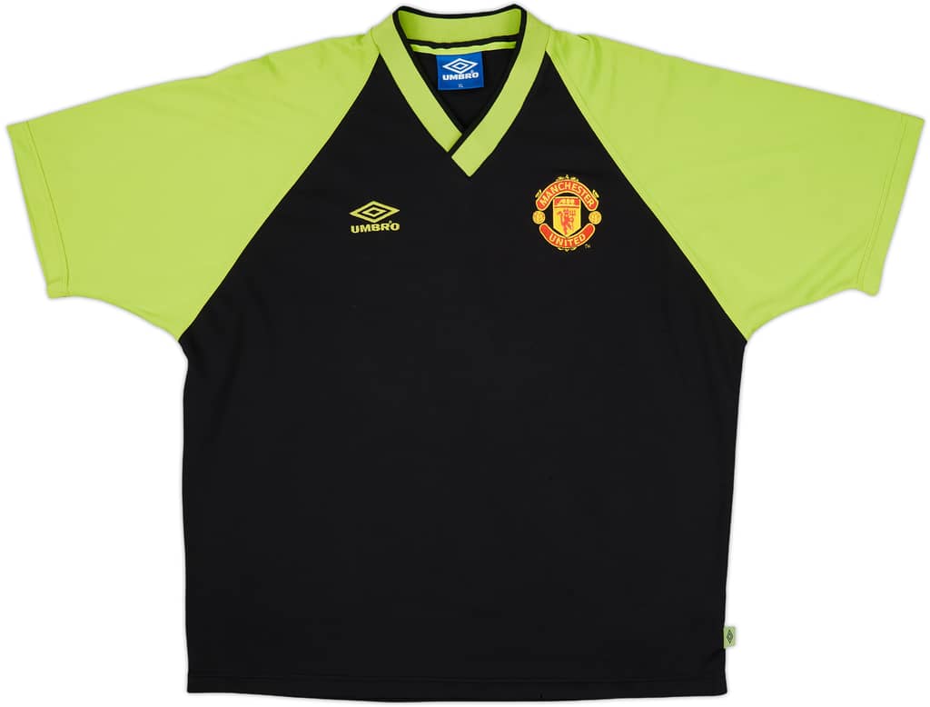 1998-99 Manchester United Umbro Training Shirt - 10/10 - (XL)