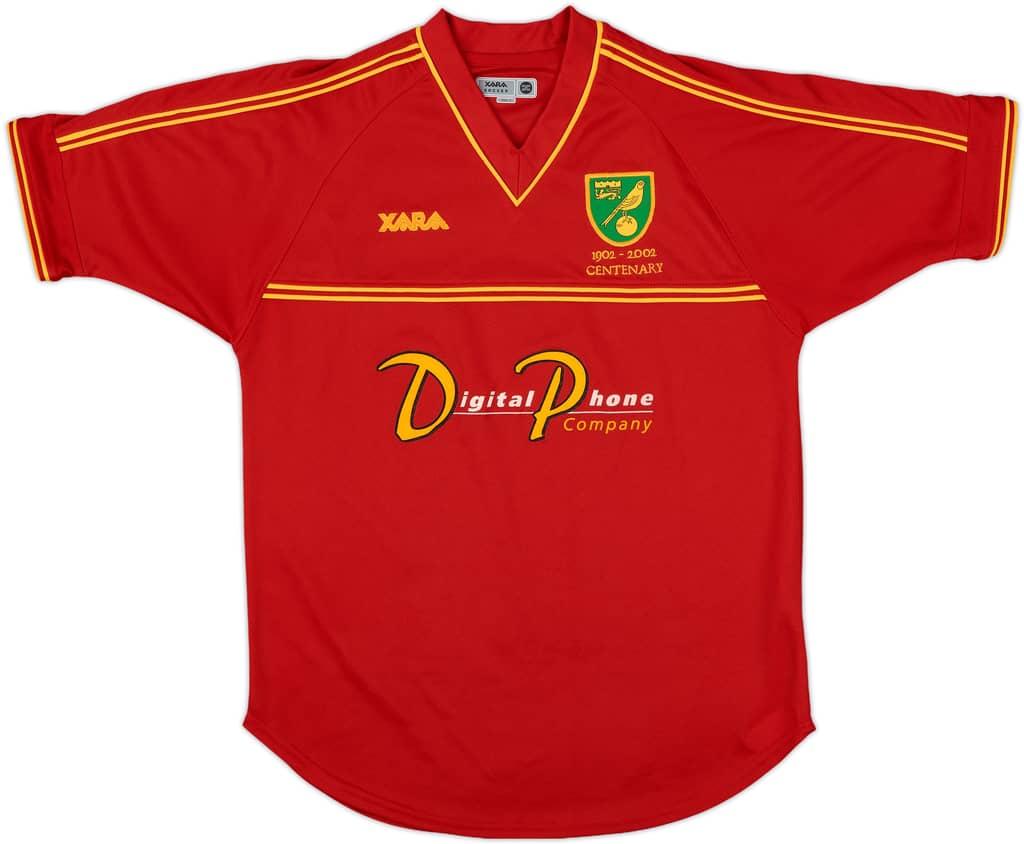 2001-02 Norwich Centenary Away Shirt - 8/10 - (S)