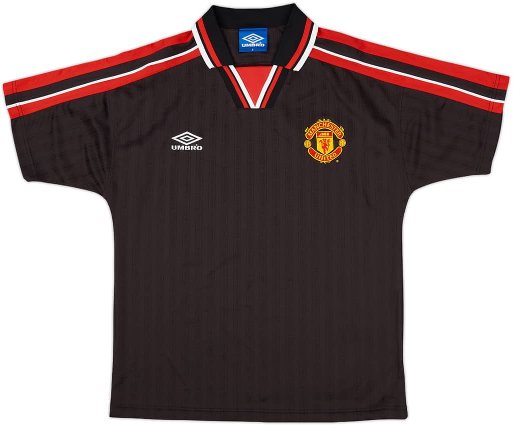 1998-99 Manchester United Umbro Training Shirt - 10/10 - (S)