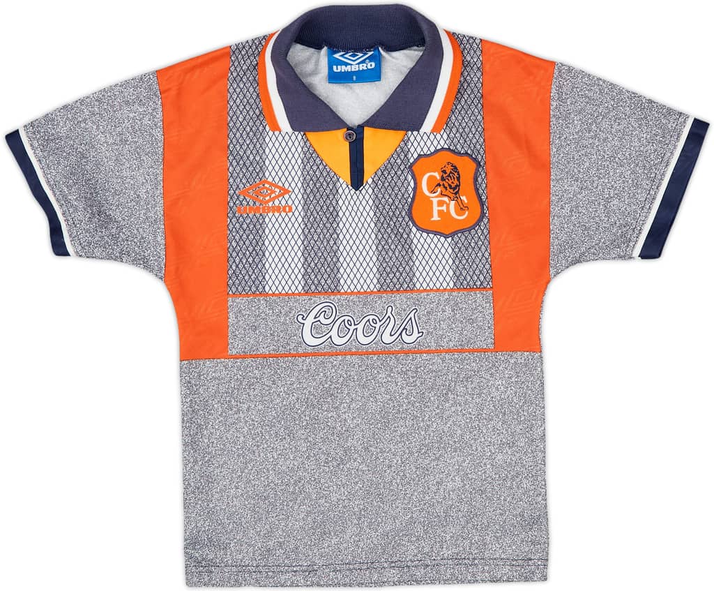1994-96 Chelsea Away Shirt - 8/10 - (S.Boys)
