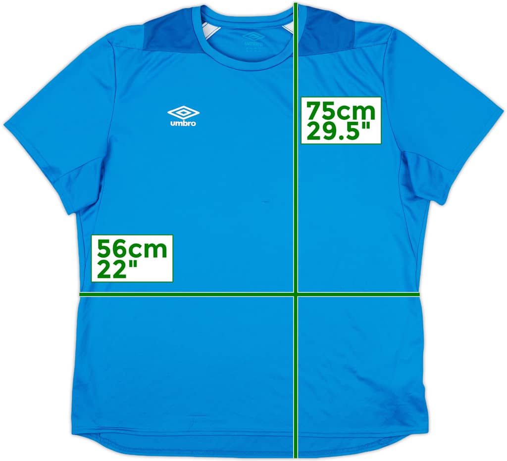 2018-19 Huddersfield Umbro Training Shirt - 8/10 - (XXL)