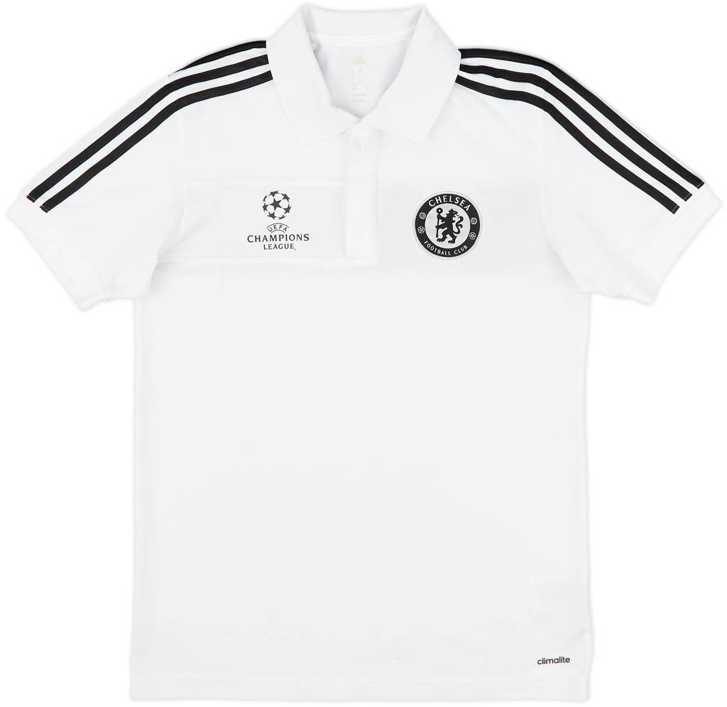 2013-14 Chelsea Champions League adidas Polo Shirt - 7/10 - (S)