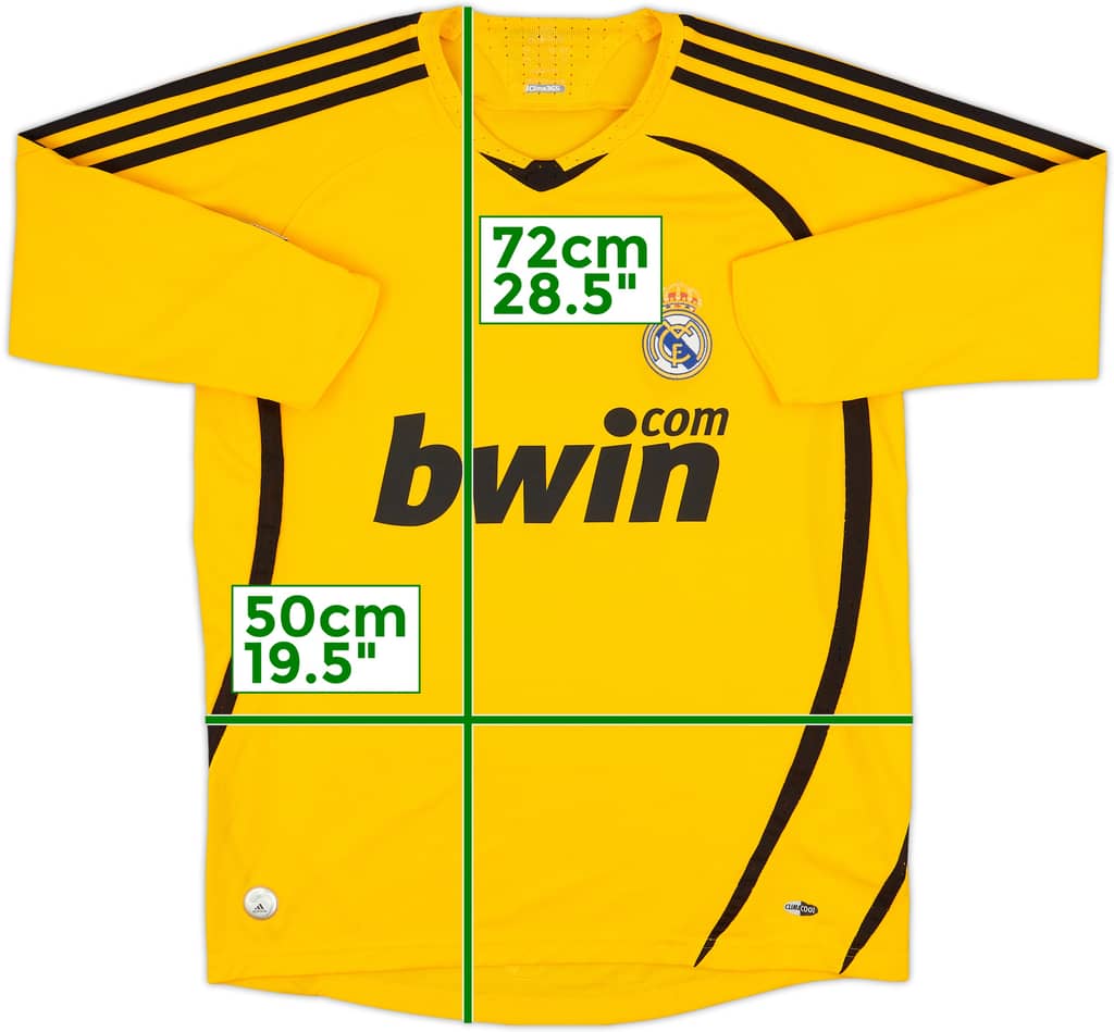 2008-09 Real Madrid GK Shirt - 8/10 - (L)