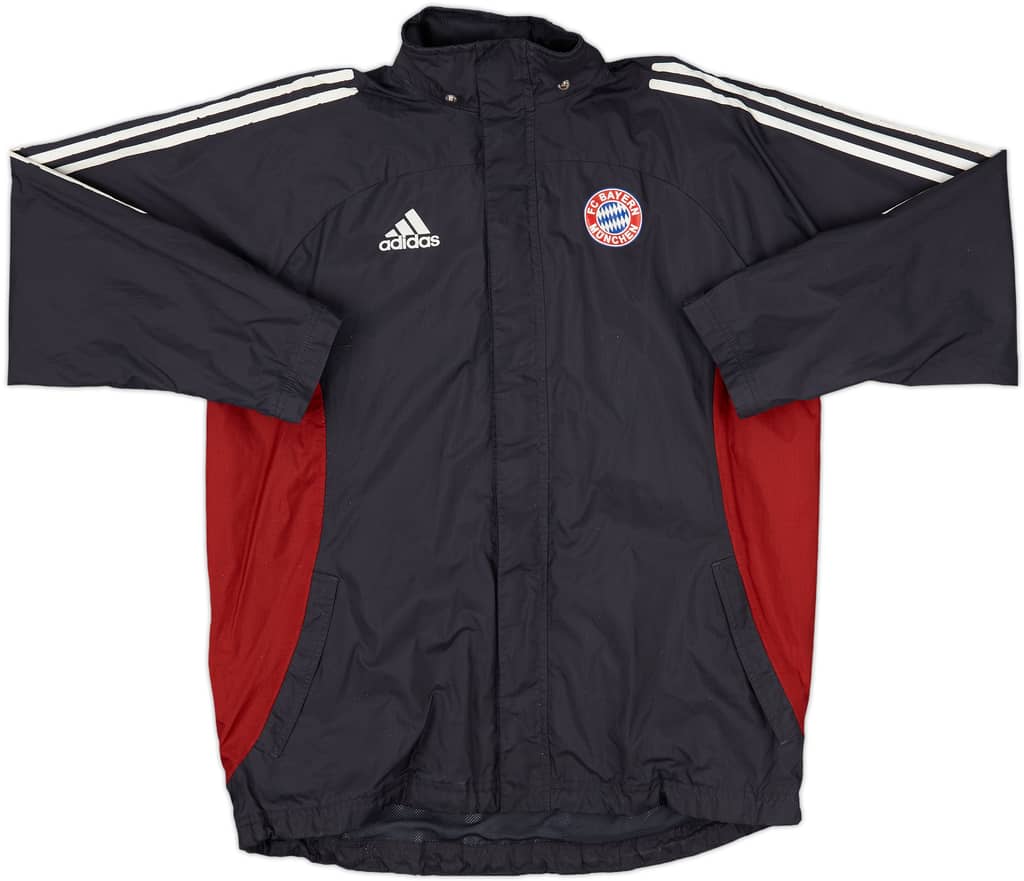 2002-03 Bayern Munich adidas Hooded Rain Jacket - 7/10 - (S)