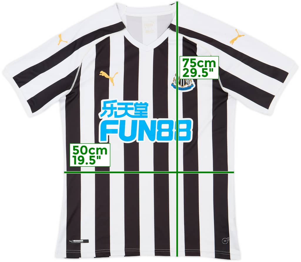 2018-19 Newcastle Home Shirt - 6/10 - (M)