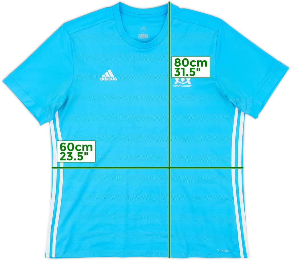 2017-18 Olympique Marseille Away Shirt - 7/10 - (XL)