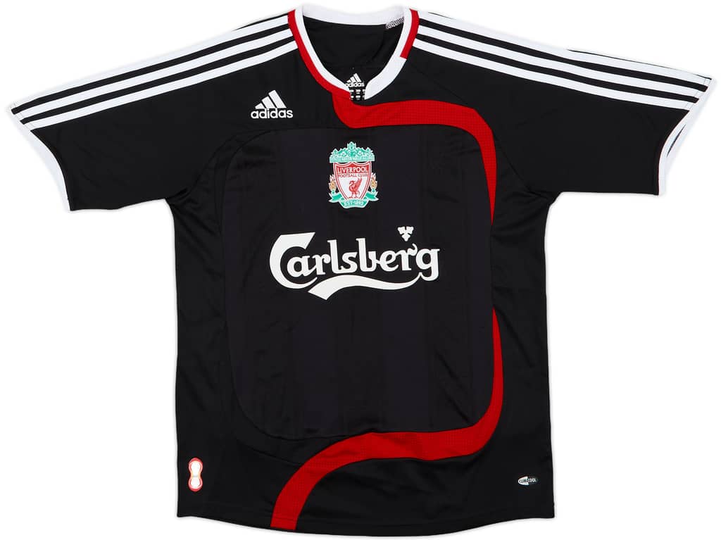 2007-08 Liverpool Third Shirt - 9/10 - (XL.Boys)