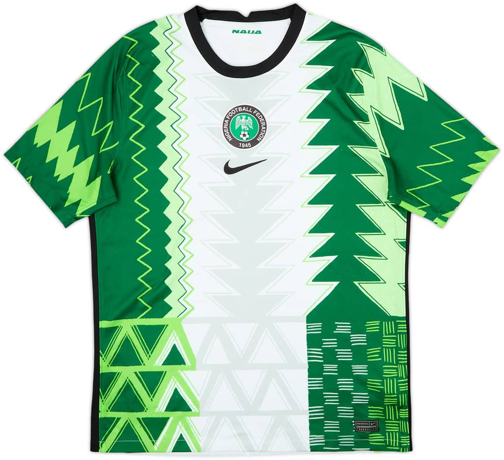2020-21 Nigeria Home Shirt - 9/10 - (L)