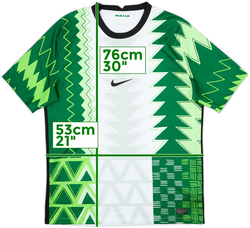 2020-21 Nigeria Home Shirt - 9/10 - (L)