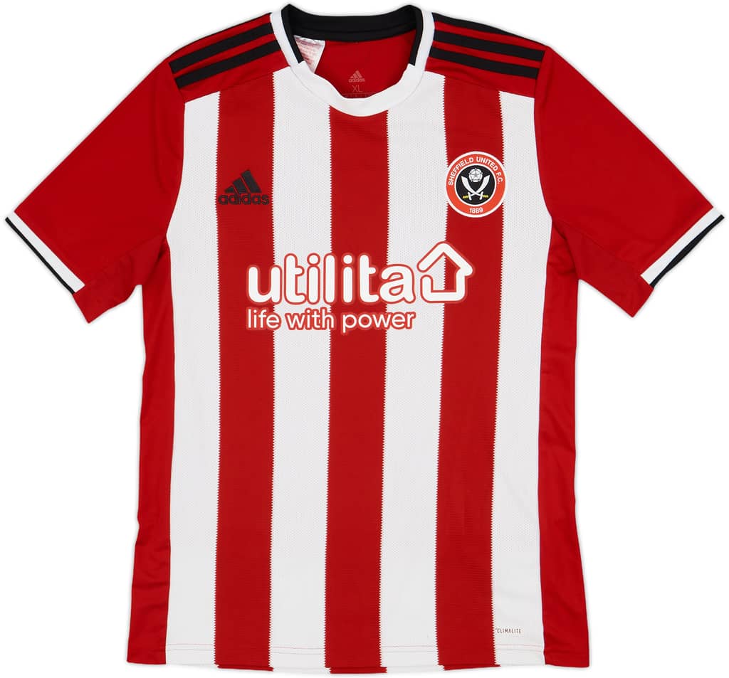 2019-20 Sheffield United Home Shirt - 9/10 - (XL.Boys)