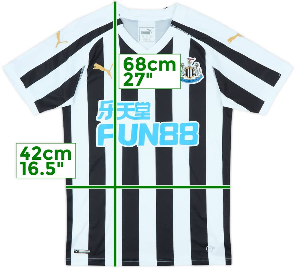 2018-19 Newcastle Home Shirt - 8/10 - (XS)