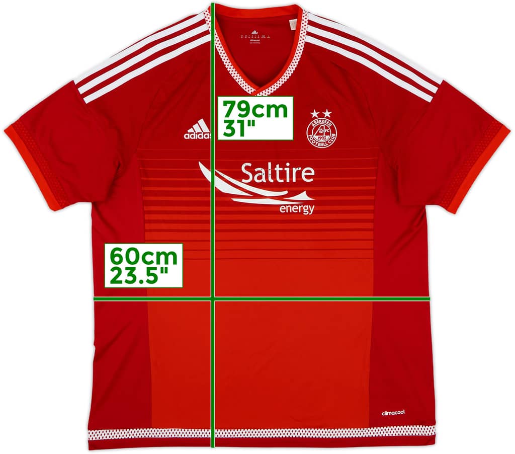 2015-16 Aberdeen Home Shirt - 7/10 - (XL)