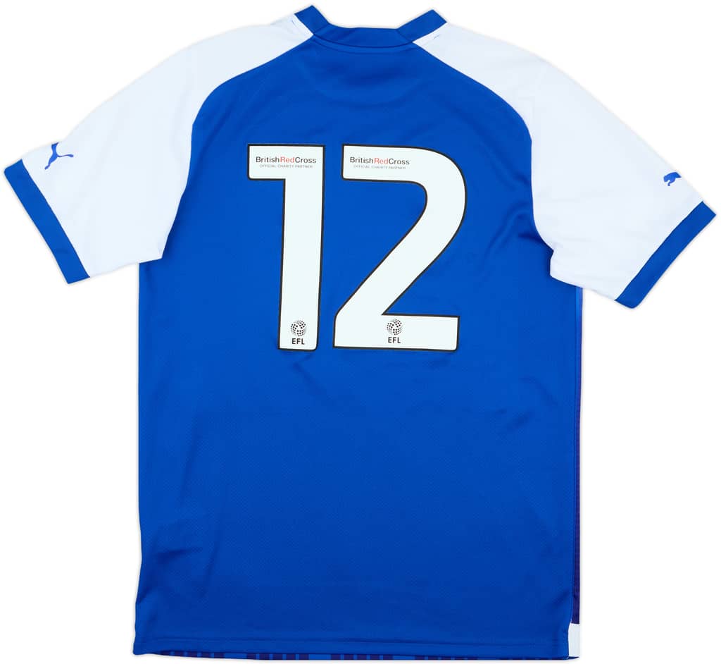 2022-23 Wigan Match Issue Home Shirt #12