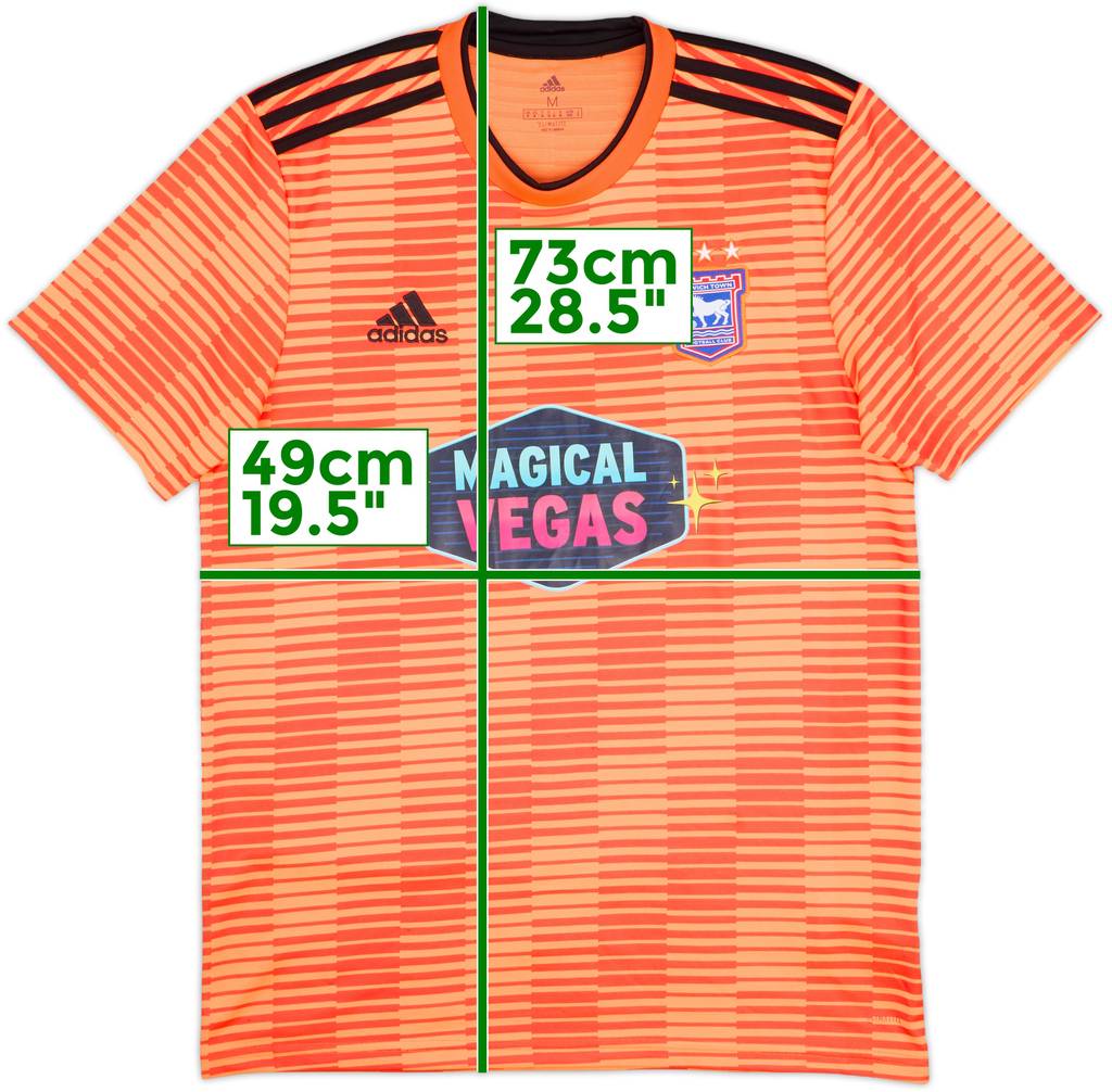 2018-20 Ipswich Away Shirt - 9/10 - (M)