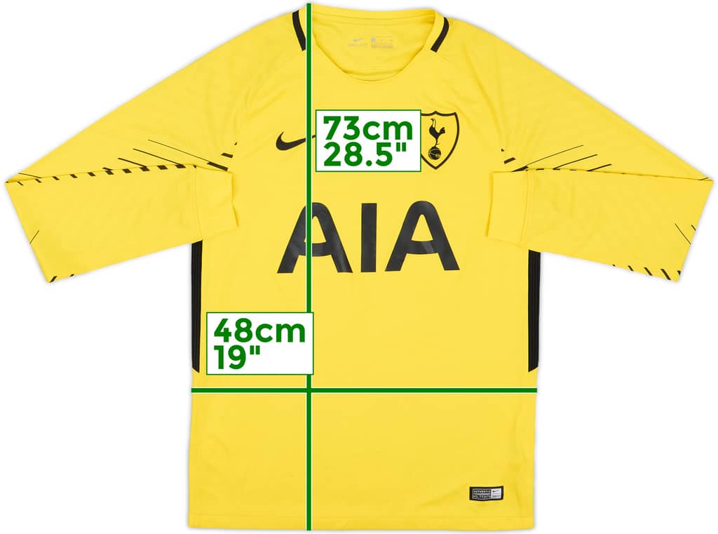 2017-18 Tottenham GK Shirt - 8/10 - (S)