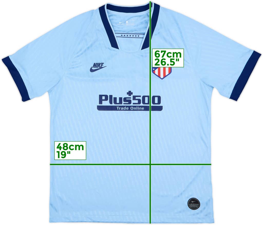 2019-20 Atletico Madrid Third Shirt - 10/10 - (L)