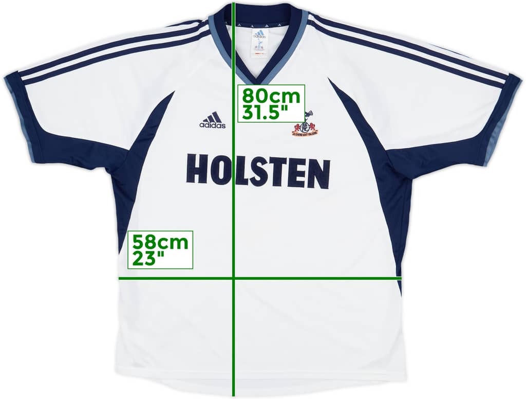 2001-02 Tottenham Home Shirt - 8/10 - (XL)