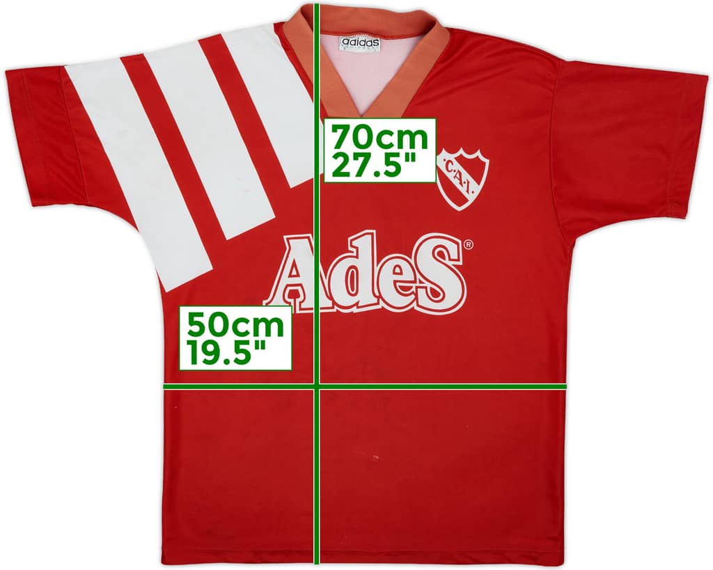 1992-93 Independiente Home Shirt - 6/10 - (S)