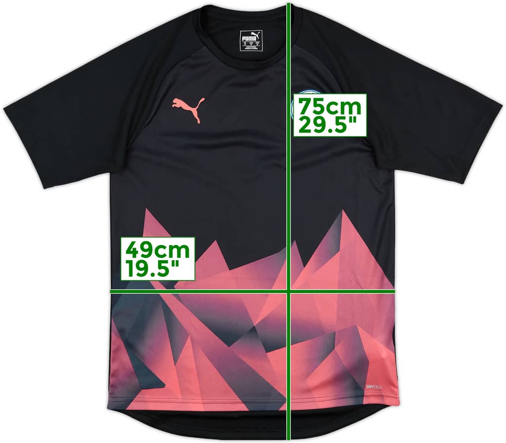 2019-20 Manchester City Puma Training Shirt - 9/10 - (M)