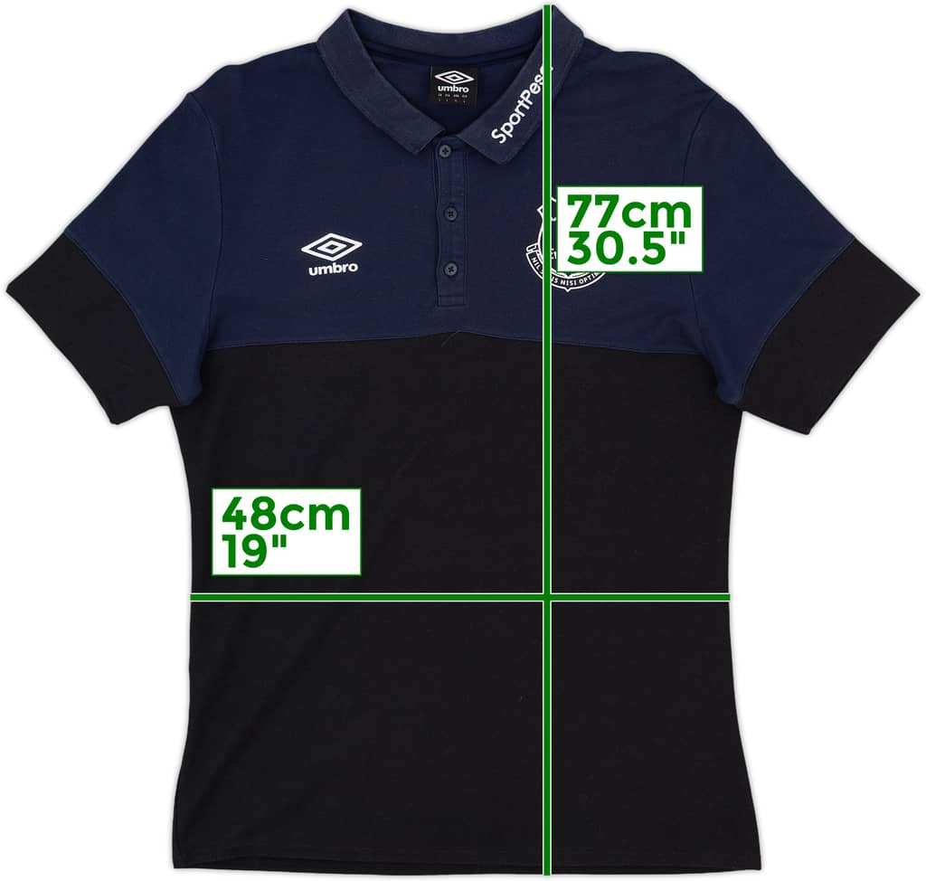 2017-18 Everton Umbro Polo Shirt - 8/10 - (L)
