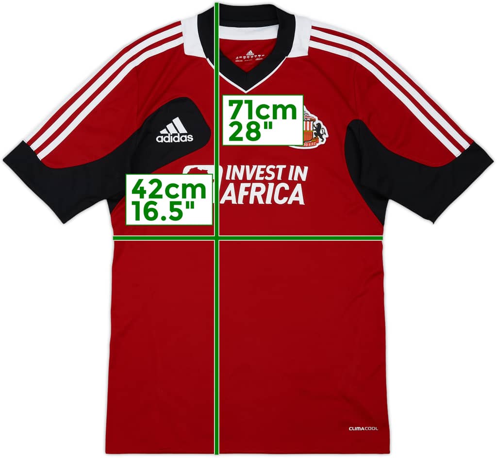 2012-13 Sunderland adidas Training Shirt - 9/10 - (XS)