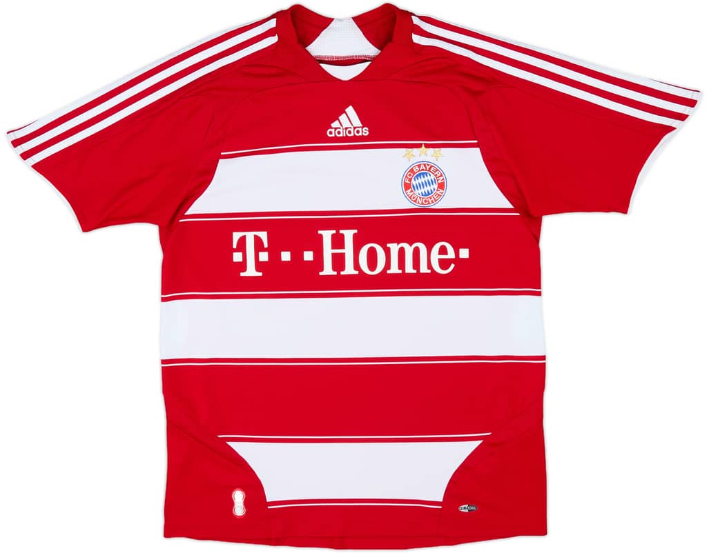 2007-08 Bayern Munich Home Shirt - 8/10 - (XL.Boys)