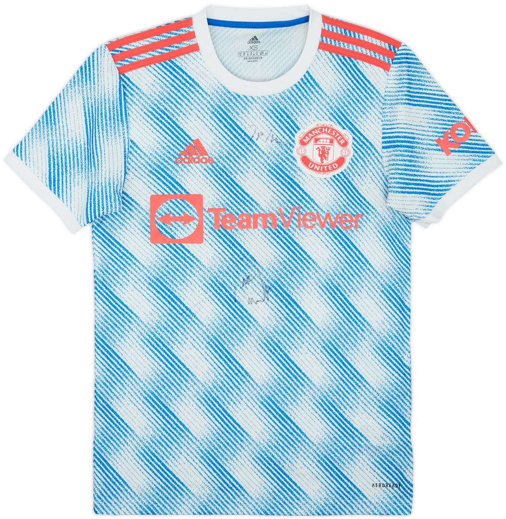 2021-22 Manchester Signed Away Shirt - 9/10 - (XS)
