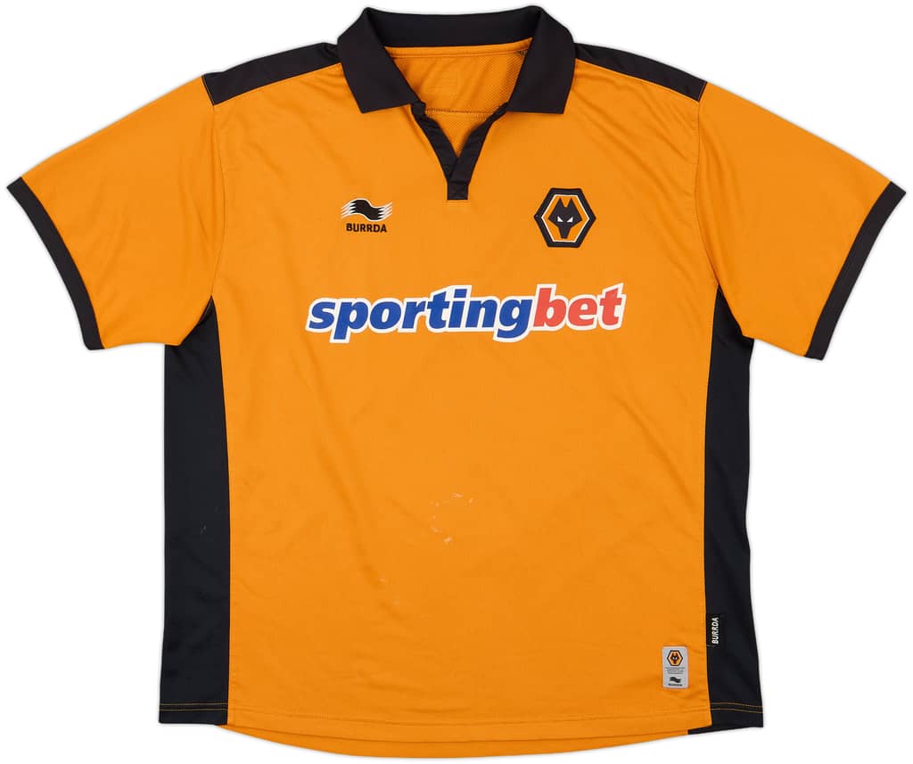 2010-11 Wolves Home Shirt - 6/10 - (XL)