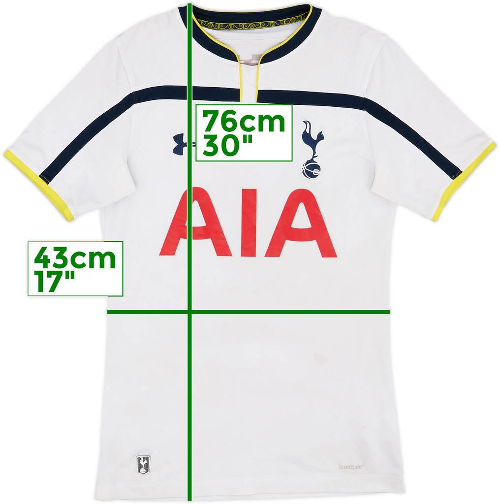2014-15 Tottenham Home Shirt - 4/10 - (S)