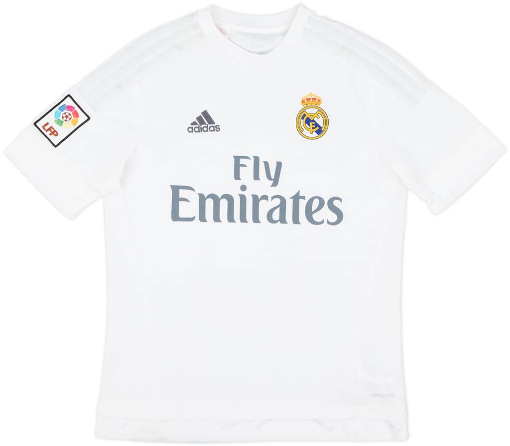 2015-16 Real Madrid Home Shirt - 7/10 - (XL.Boys)