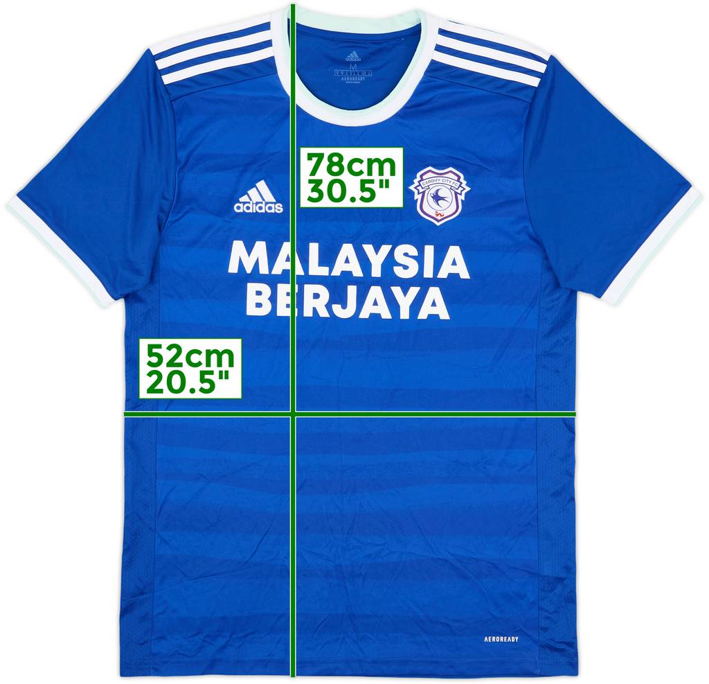 2020-21 Cardiff Home Shirt - 9/10 - (M)