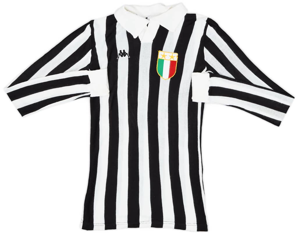 1984-85 Juventus Home L/S Shirt #5 - 8/10 - (S)