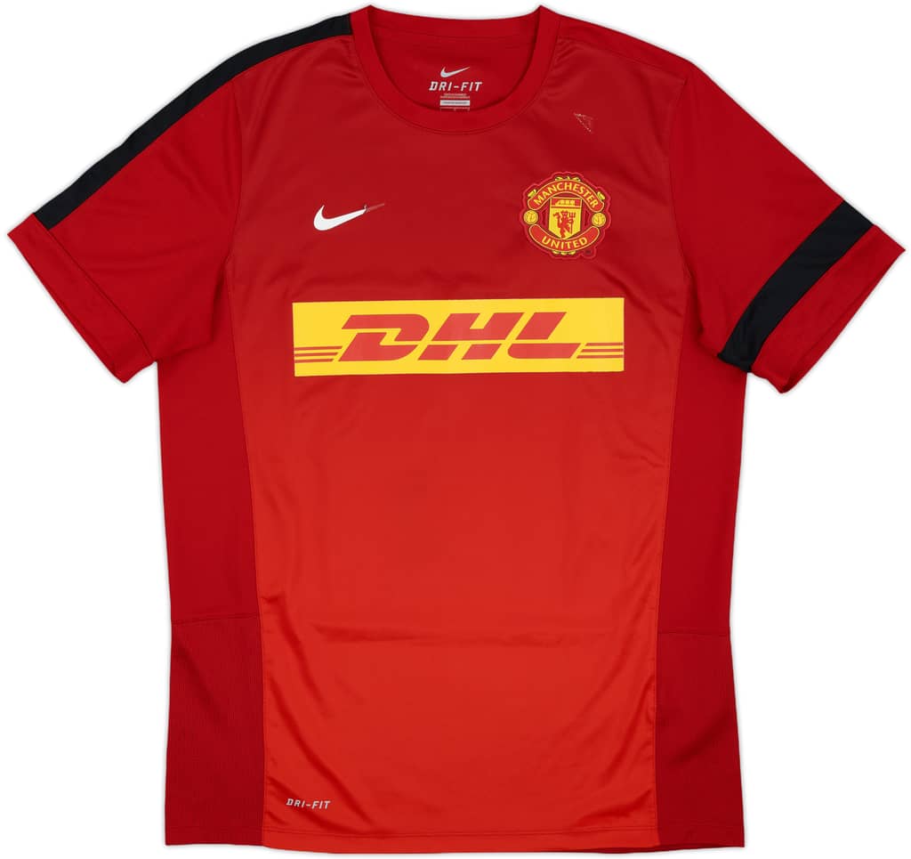 2013-14 Manchester United Nike Training Shirt - 5/10 - (L)