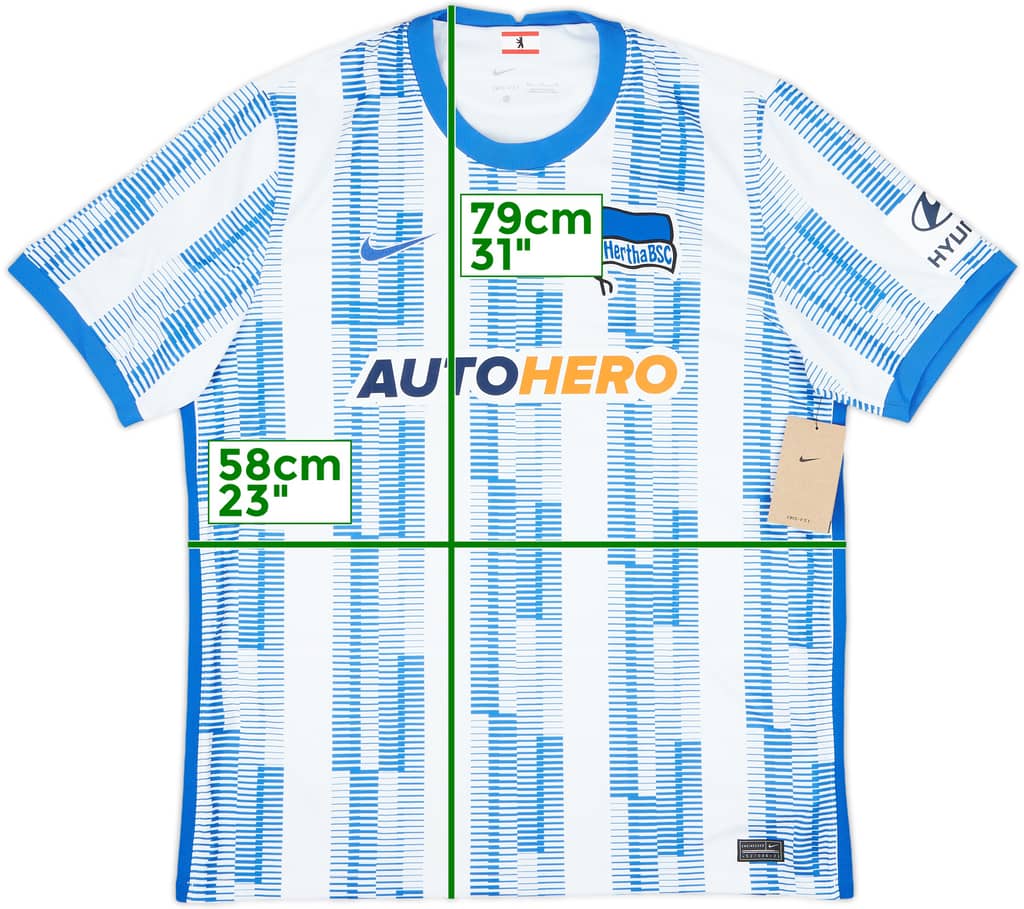 2021-22 Hertha Berlin Home Shirt (XL)