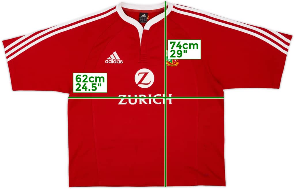 2004 British & Irish Lions Rugby Home Shirt - 7/10 - (XL)