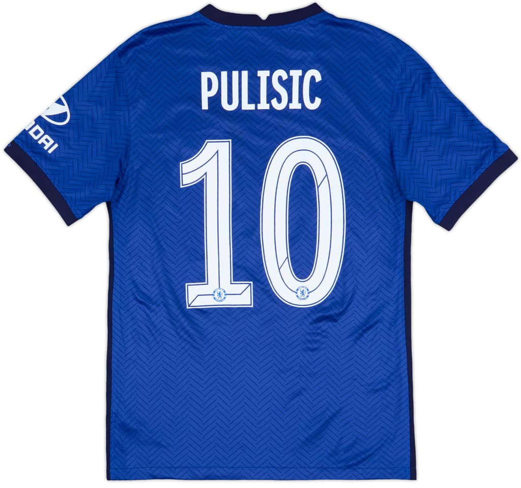 2020-21 Chelsea Home Shirt Pulisic #10 - 7/10 - (S)