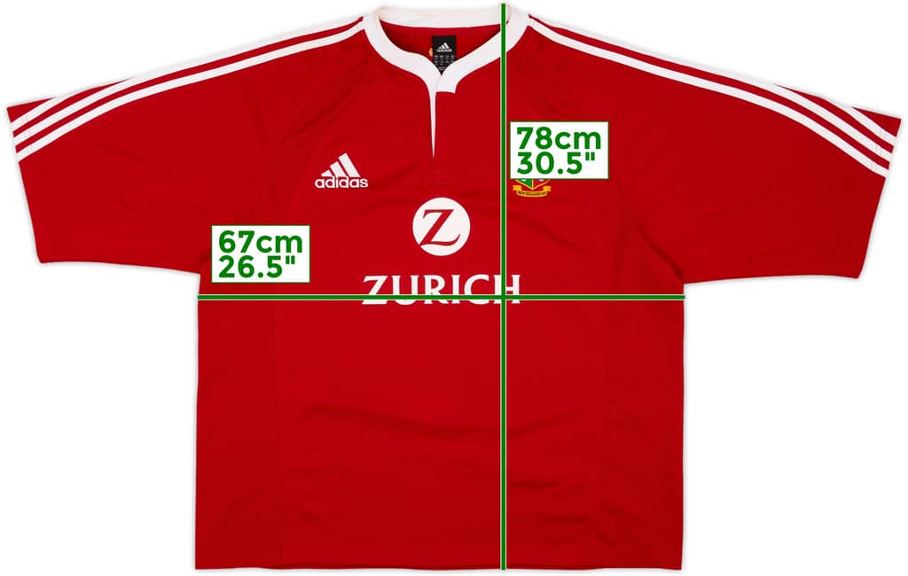 2004 British & Irish Lions Rugby Home Shirt - 9/10 - (XXL)