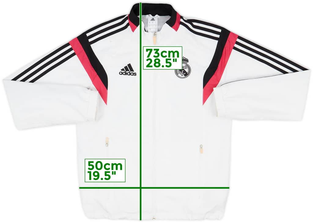 2014-15 Real Madrid adidas Track Jacket - 7/10 - (S)