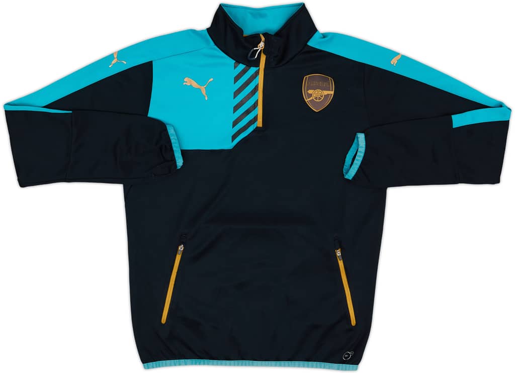 2015-16 Arsenal Puma 1/4 Zip Drill Top - 5/10 - (M)